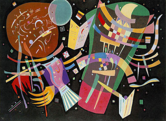 I-gallery Πίνακας Αντίγραφο του Wassily Kandinsky σε Καμβά