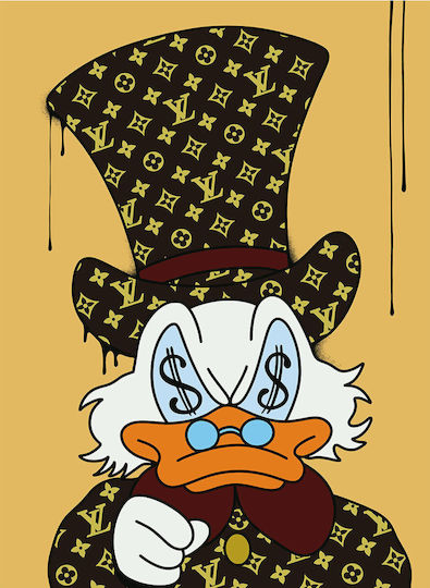 I-gallery Donald Duck Street σε Καμβά