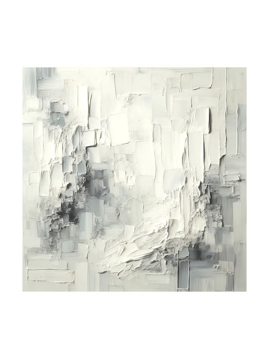 Πίνακας Ζωγραφικής Καμβά Abstract Brushes Ii 80x80 Cm