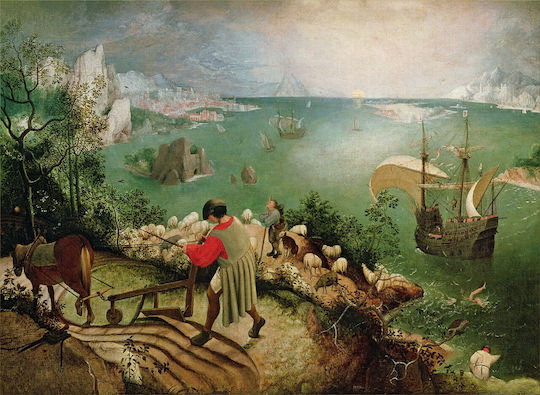 I-gallery The Fall Of Πίνακας σε Καμβά 70x50cm