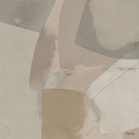 I-gallery Beige Earth Space σε Καμβά