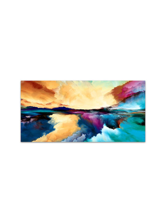 Megapap Abstract Clouds Gemälde auf Leinwand 120x50cm