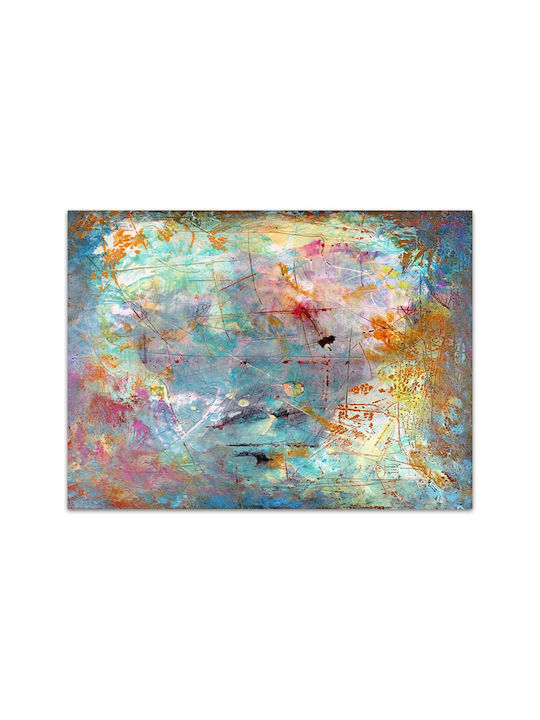 Megapap Abstract Lines Πίνακας σε Καμβά 100x70cm