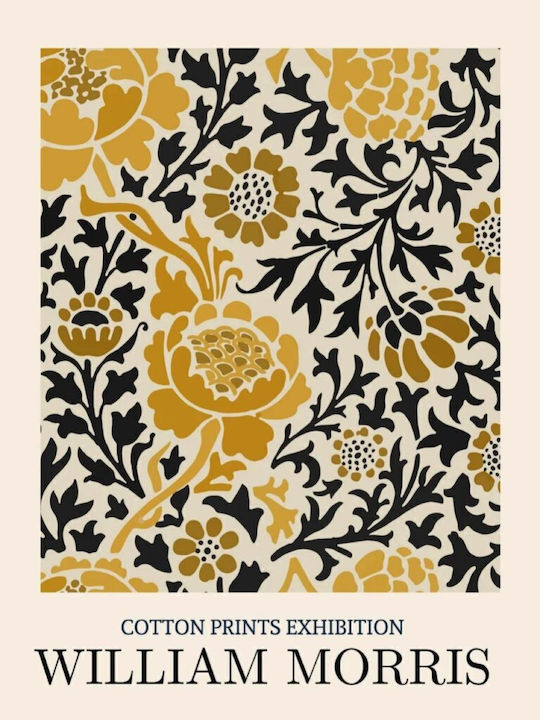 William Morris “Yellow Flower” Canvas Print 30*40 cm Canvas Only