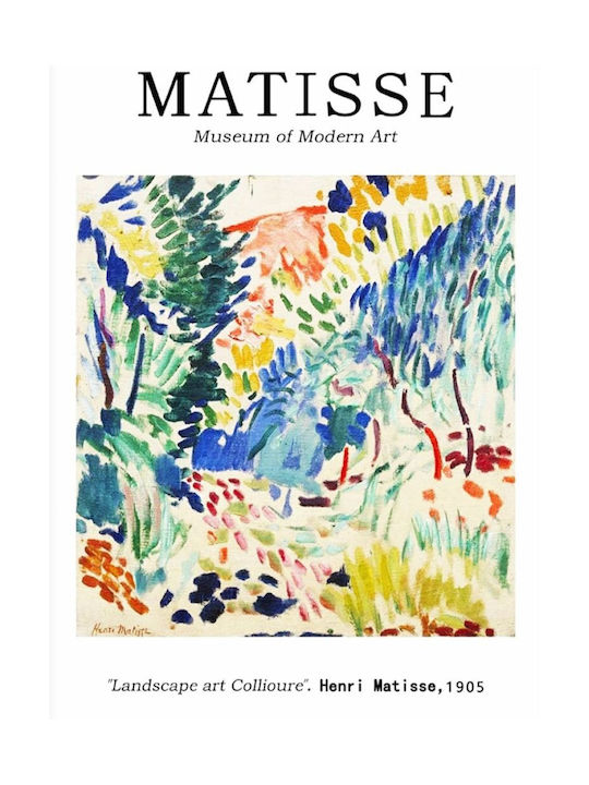 Matisse “Landscape Art Collioure” Canvas Print 50*70 cm Canvas Only