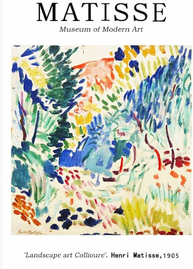 Matisse “Landscape Art Collioure” Canvas Print 50*70 cm Canvas Only