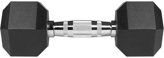 Rebel Hexagonal Rubber Dumbbell Set 2 x 6kg