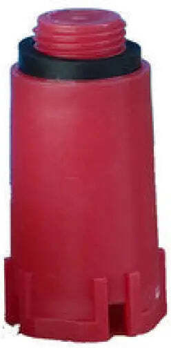 Ppr Long Threaded Cap Red 1/245 Aquasto