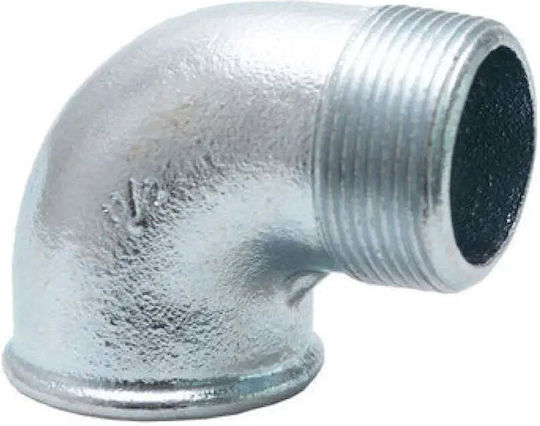 Galvanized Elbow Nipple 1" Gebo