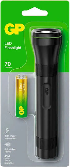 GP Batteries LED с Максимална Яркост 70лм Черен