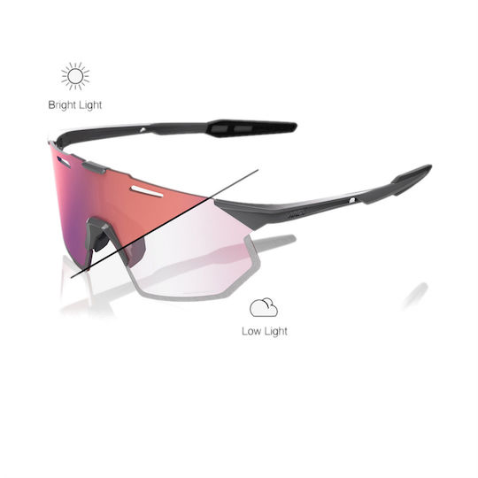 100% Cycling Glasses Hypercraft Sq And Photochromic Lenses