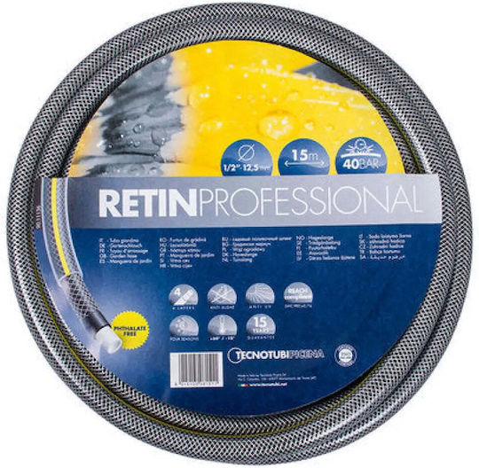 TecnoTubi Picena Λάστιχο Bewässerung Retin Professional 1/2" 25m