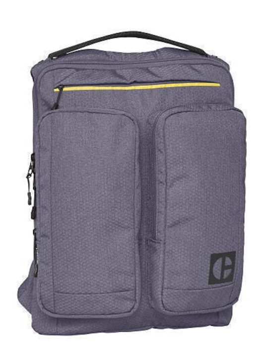 Caterpillar Backpack Code Quest Commuter 420d Hexagonal Material 2 External Pockets Dark Gray