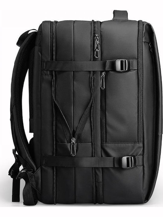 Travel Backpack Mark Ryden Compatible 17.3" Laptop 11" Tablet Expandable 30-45l Usb Micro Usb Port Waterproof Oxford Material Anti-theft System Black Color Perfect Travel Business Daily Use