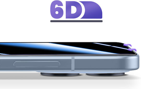 Avizar Защитен Екран Oppo Reno 15 Pro In 6d 9h 0.3mm Закалено Стъкло Прозрачен