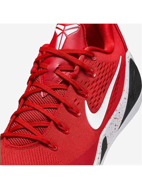 Kobe 9 EM Elite Low EM Protro University Red Low Basketball Shoes University Red / White