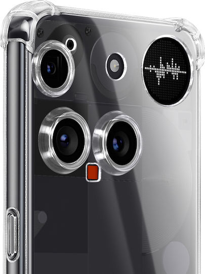 Mayaxess Case Nothing Phone 3 Bumper Reinforced Shockproof Corners Transparent