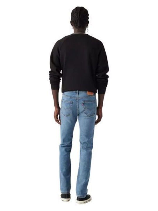 511 Men's Jeans Pants with Slim Narrow Fit Fresh Blue