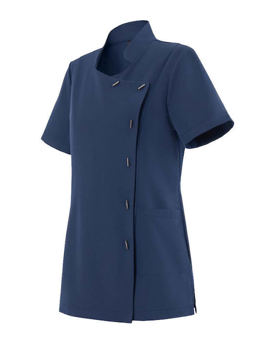 Women's Blazer Cleaning Uniforms Axon Perfecto Navy Blue