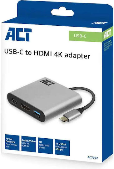 Act USB-C към HDMI 4K Адаптер