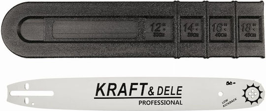 Kraft & Dele Αλυσοπρίονο Βενζίνης 5.7hp 7.4kg με Λάμα 40.64cm και Easy Start