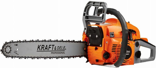 Kraft & Dele Αλυσοπρίονο Βενζίνης 5.7hp 7.4kg με Λάμα 40.64cm και Easy Start
