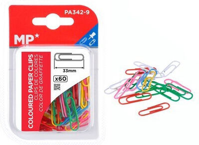 Madrid Papel Канцеларски Кламери 33mm 60 Бройки
