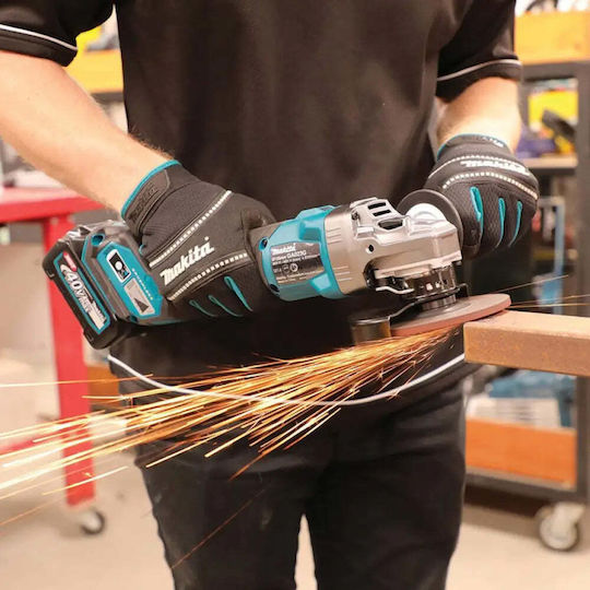 Makita XGT Τροχός 125mm Μπαταρίας Brushless με Ρύθμιση Στροφών 40V Solo