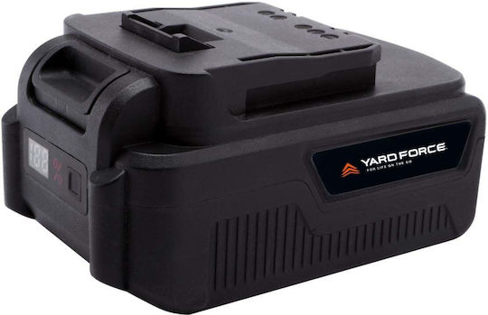 Yard Force Tool Battery Lithium 20V with Capacity 4Ah
