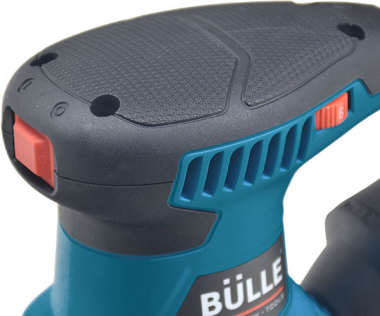Bulle Eccentric Sander 125mm Electric 290W with Speed Setting and Dust Suction System