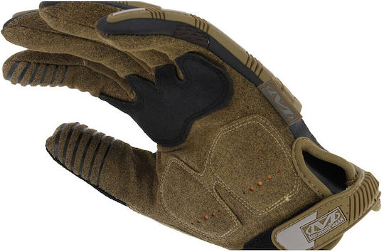Mechanix Wear M Pact Brown XL Gloves for Work Brown Synthetic Leather 1pcs