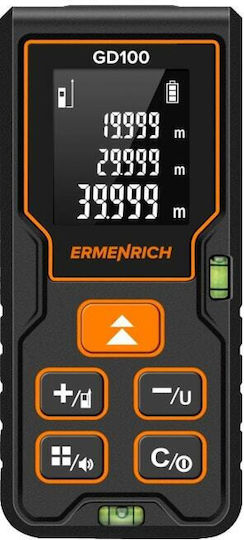 Ermenrich Laser Entfernungsmesser 81424 Mit 100m Maximale Entfernung