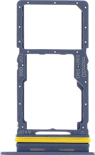 Clappio Dual Nano Sim Micro-sd Card Tray Replacement Galaxy A17 5g Blue