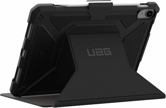 UAG Metropolis Tact Armr Flip Cover Durable Black (Apple iPad 10.9 2022 10th Gen/ iPad 11 A16 2025 11th)