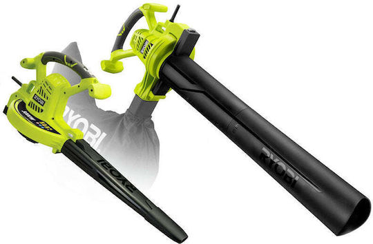 Ryobi RBV3000CSV Blower / Vacuum Handheld Electric 3000W with Volume Control & Maximum Air Speed 375km/h