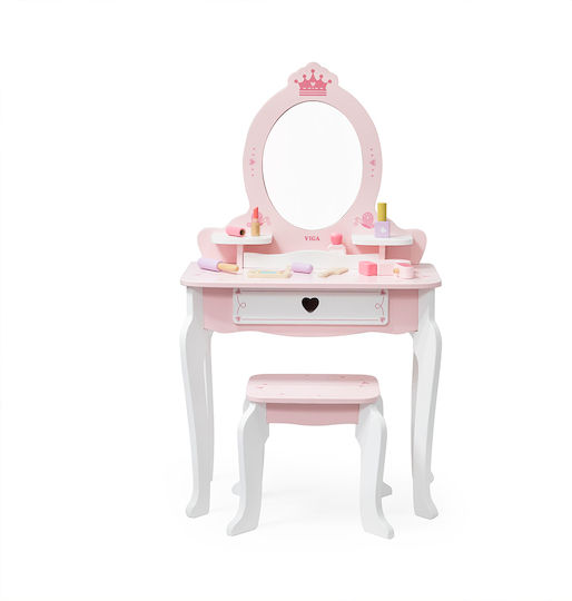 Viga Toys Wooden Kids Dressing Table