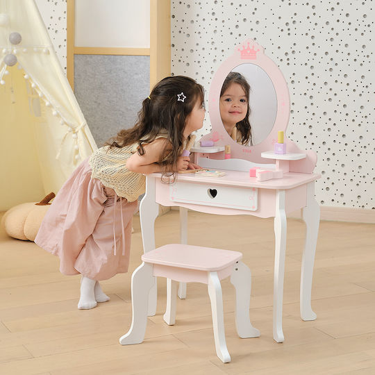 Viga Toys Wooden Kids Dressing Table