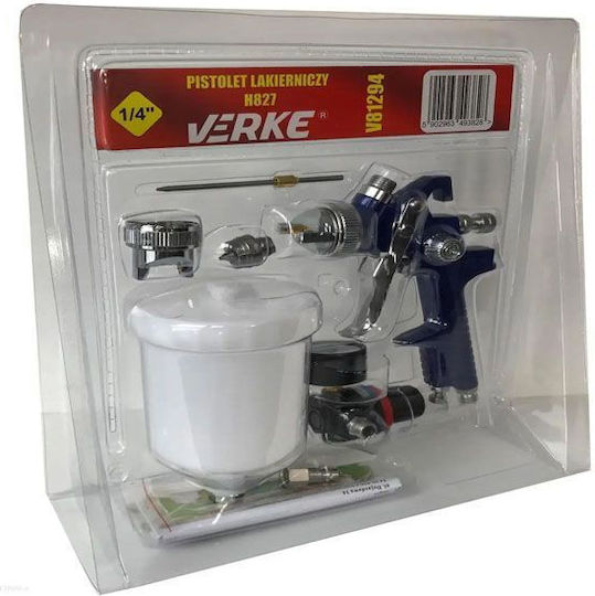 Pistol de Vopsit Verke V81294 2 Duze 600 Ml