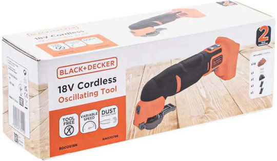 Black & Decker Electric Oscillating Multi Tool 18V with Speed Control