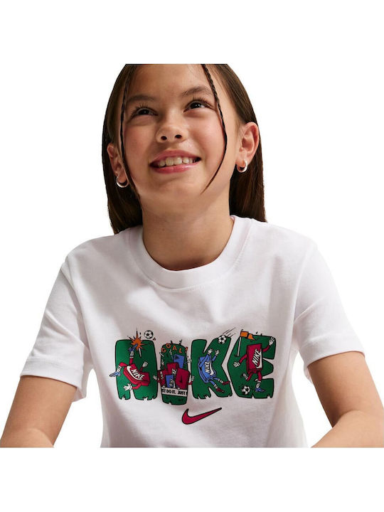 Παιδικό T-shirt Λευκό Sportswear