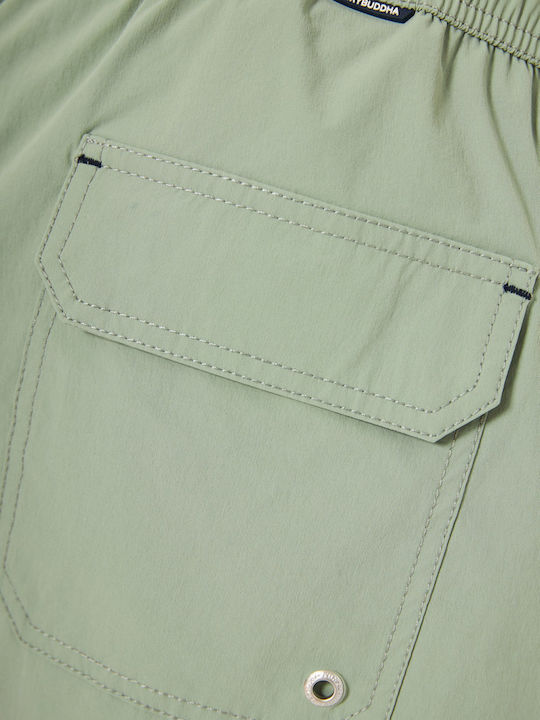 Costum De Baie Bărbați Pantaloni Scurți Verzi