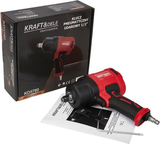 Kraft & Dele KD5780 Cheie Cu Impact Pneumatic 1/2" Cuplu Maxim 193.74kgm