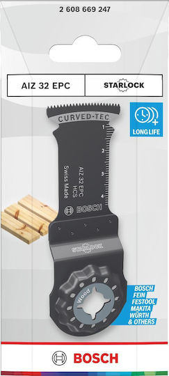 Bosch Aiz 32 Epc Βυθιζομενη Πριονολαμα Ξυλου 32 X 50 Mm Starlock 2608669247