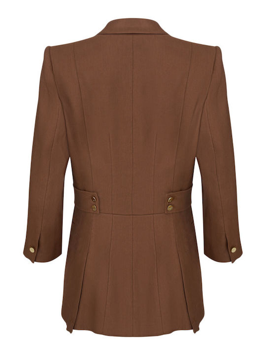 Elisabetta Franchi Women's Brown Blazer