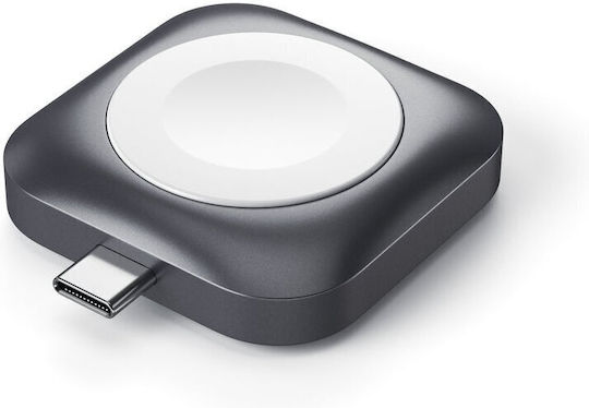 Usb-C Magnetisches Ladestationsdock Schwarz