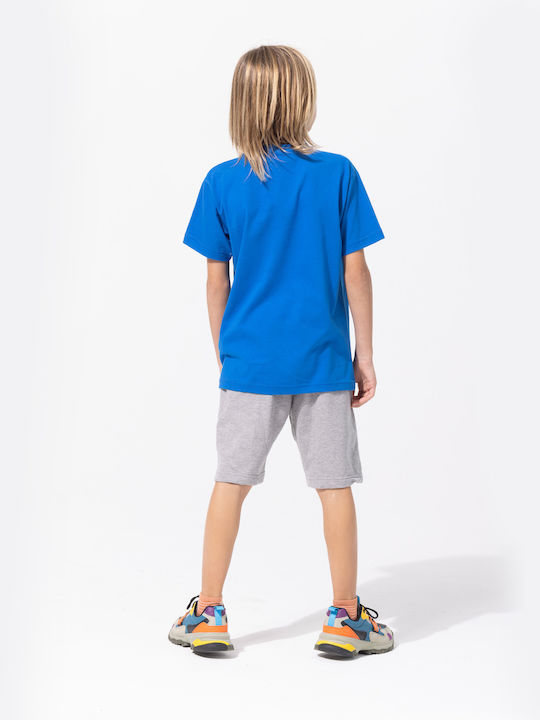 Kids Set with Shorts Summer 2 Pieces Blue