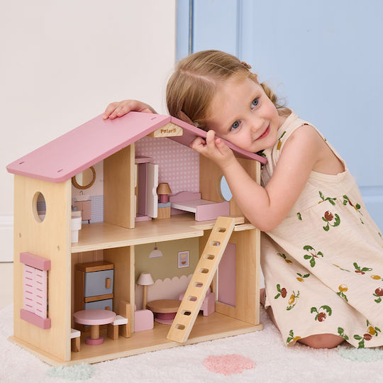 Viga Toys Wooden Dollhouse