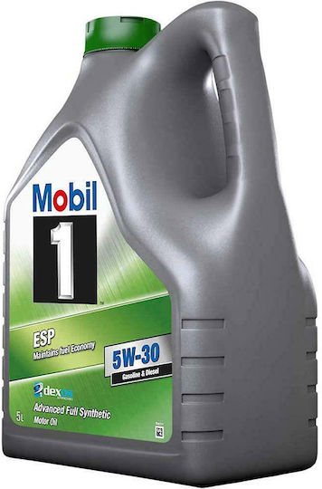 Mobil ESP Συνθετικό Λάδι Αυτοκινήτου 5W-30 5lt