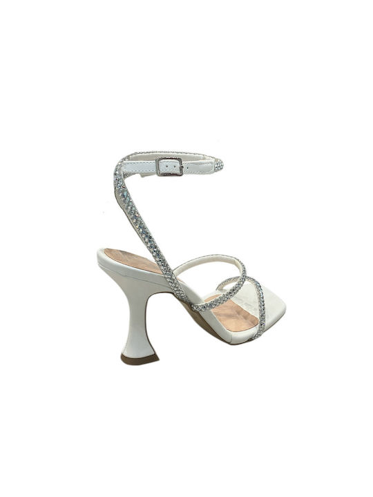 Weiß Damen Sandalen