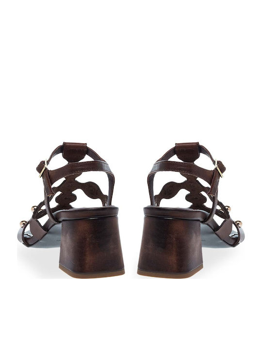 Leather Brown Sandals